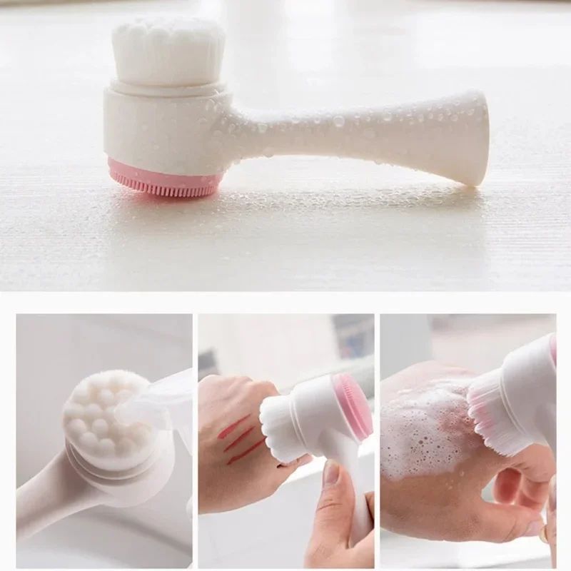 Brosse Nettoyante Double Face Rosaé